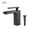 Kibi Infinity Single Handle Bathroom Vanity Sink Faucet with Pop Up Drain C-KBF1006MB-KPW100MB - alternate 1